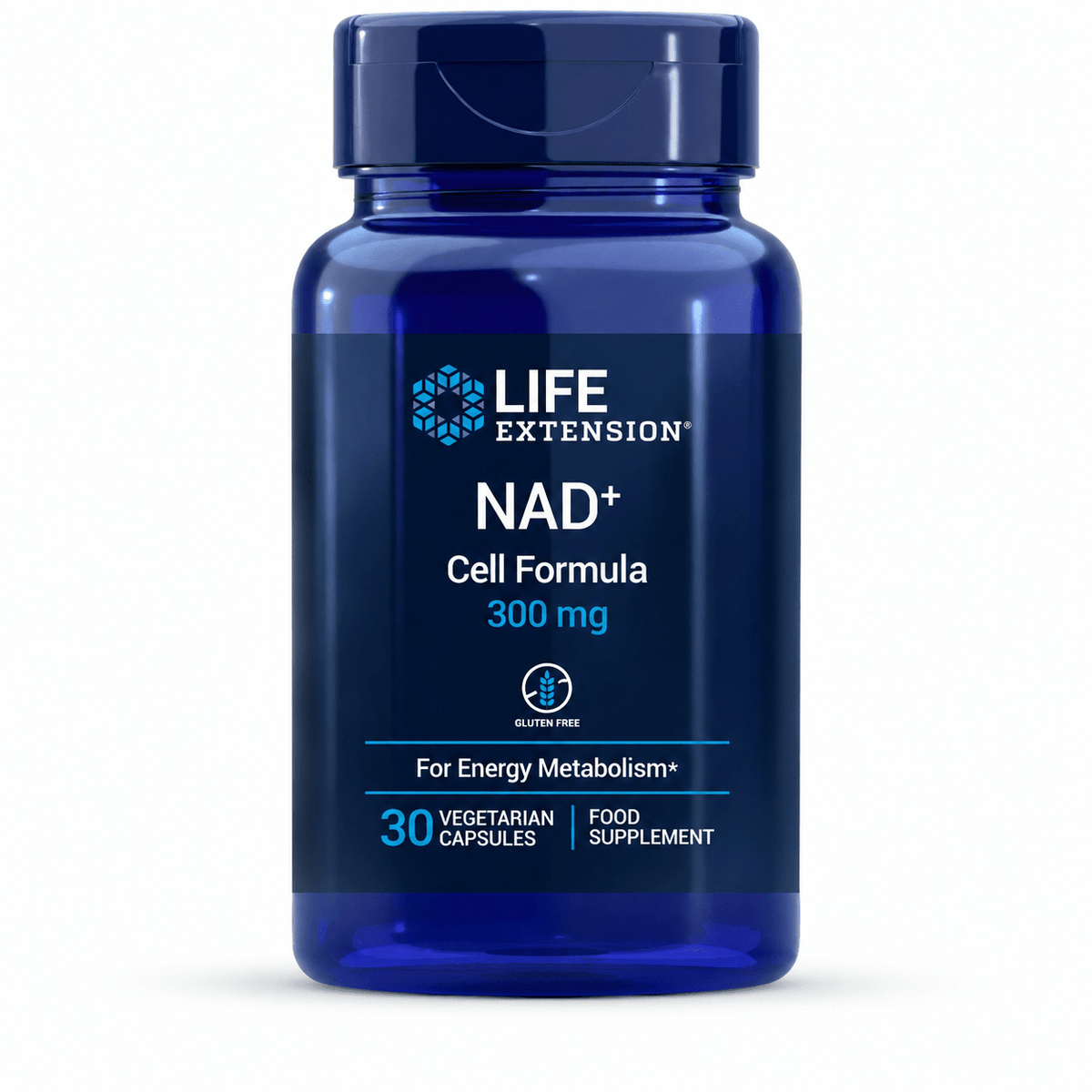 NMN NAD+ Cell Formula pentru Energie si Performanta Cognitiva - Life Extension - 30 capsule vegetale - Protein4Life