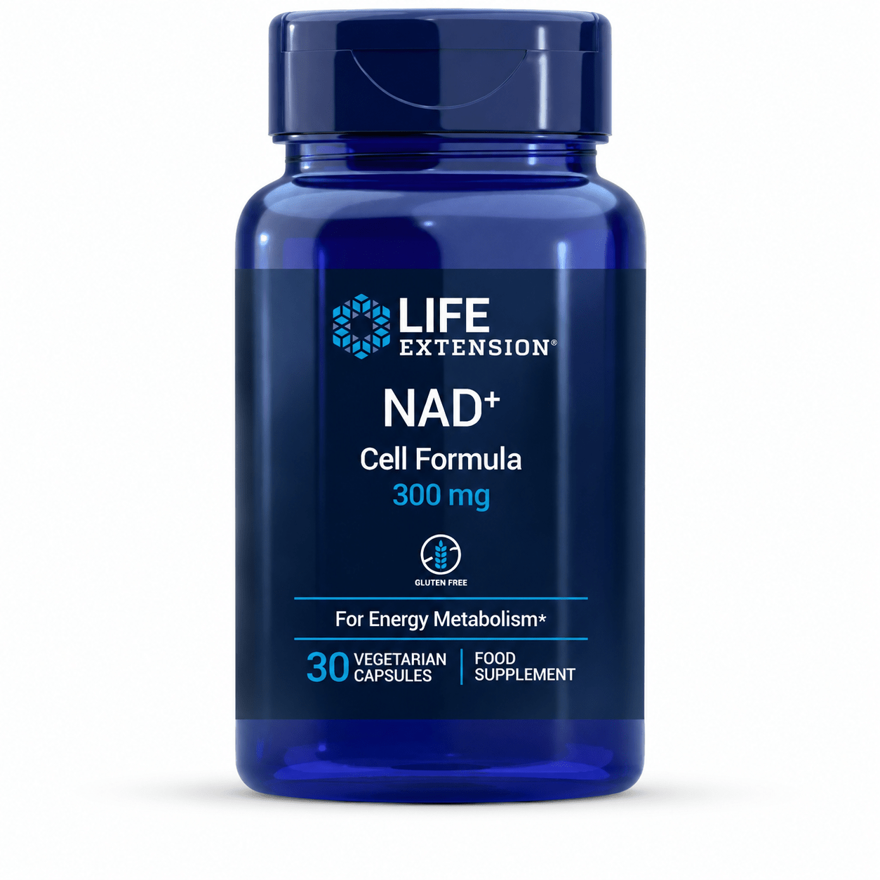 NMN NAD+ Cell Formula pentru Energie si Performanta Cognitiva - Life Extension - 30 capsule vegetale - Protein4Life
