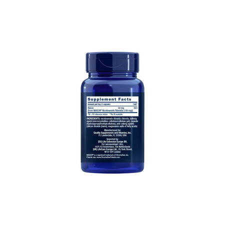 NMN NAD+ Cell Formula pentru Energie si Performanta Cognitiva - Life Extension - 30 capsule vegetale - Protein4Life