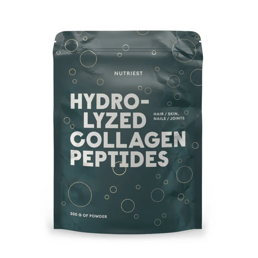 Peptide Colagen Bovin Hidrolizat - Grass Fed - Nutriest - 300 grame - Protein4Life
