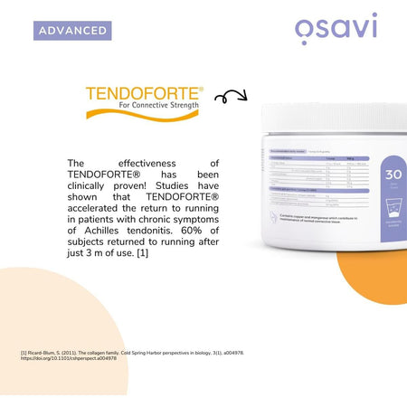 Peptide de Colagen TendoForte pentru Tendoane si Ligamente - Osavi - 150 grame - Protein4Life