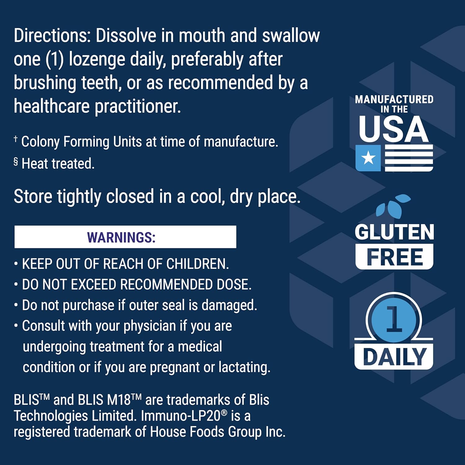 Probiotic pentru Igiena Orala, Florassist Oral Hygiene - Life Extension - 30 tablete - Protein4Life