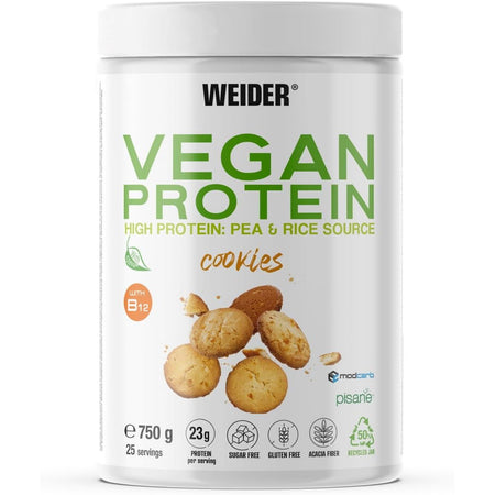 Proteina Vegana Premium cu Vitamina B12 Activa - Weider - 750 grame - Protein4Life