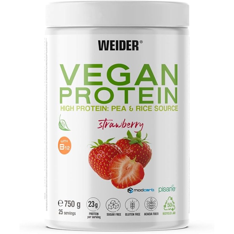 Proteina Vegana Premium cu Vitamina B12 Activa - Weider - 750 grame - Protein4Life