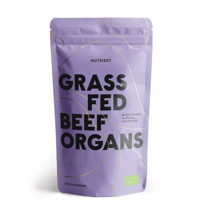 Pudra BIO de Organe Liofilizate de Vita Grass Fed - Nutriest - 135 grame - Protein4Life