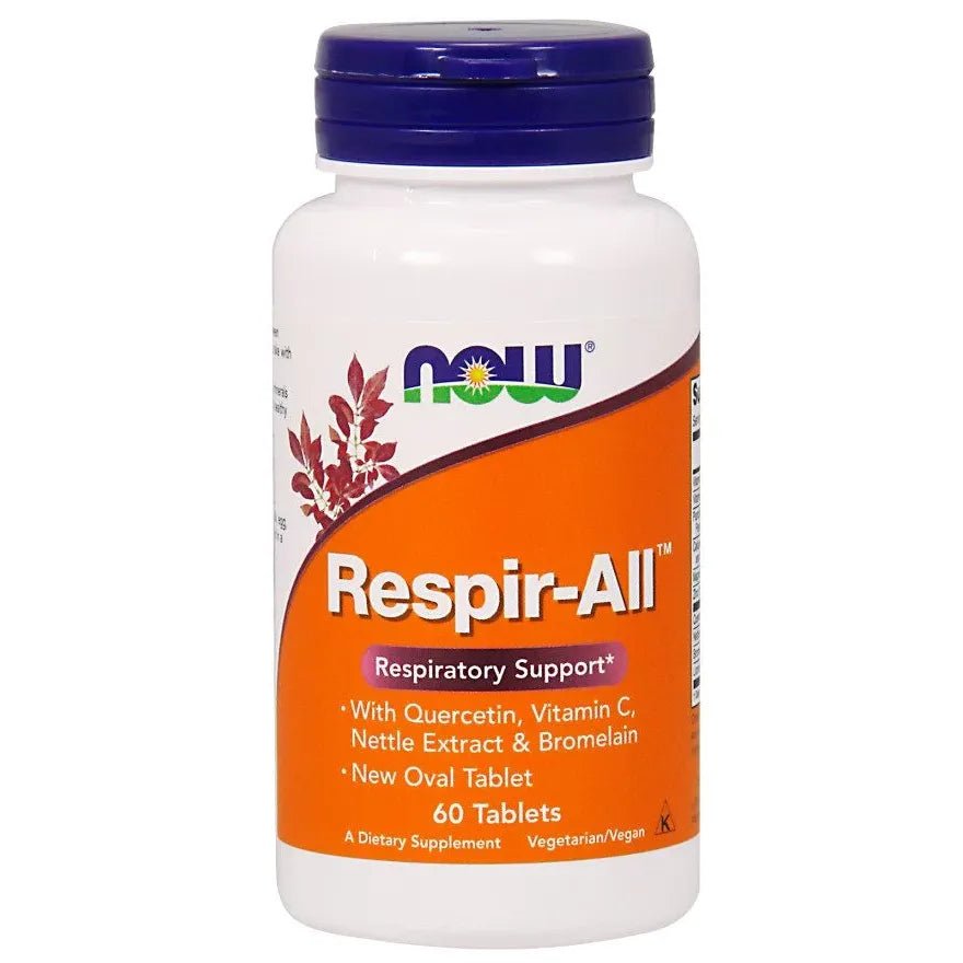 Respir All, Allergy, 60 tablete, Now Foods - Protein4Life