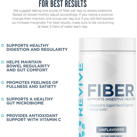 Revive Fiber - Unflavored - Revive - 252 grame - Protein4Life