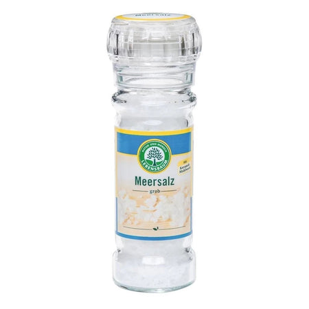 Sare de Mare Neiodata in Rasnita de Sticla Lebensbaum, 100g - Protein4Life