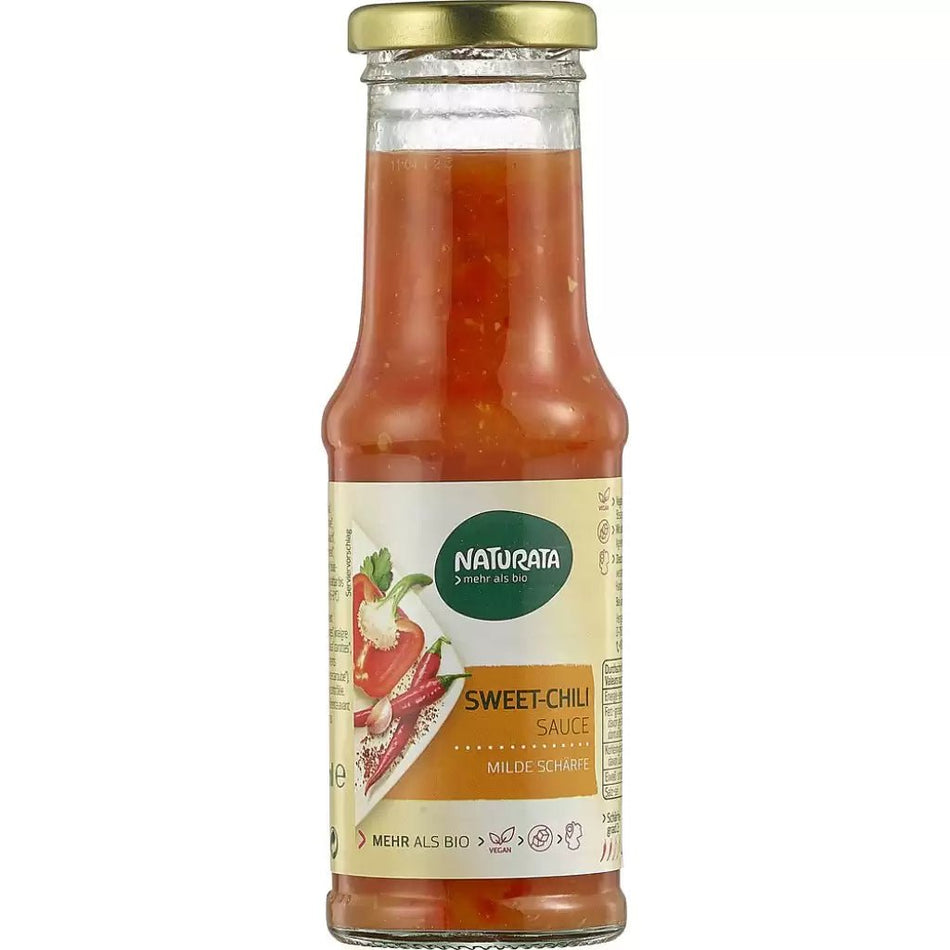Sos dulce cu chili, fara gluten bio Naturata, 210ml - Protein4Life
