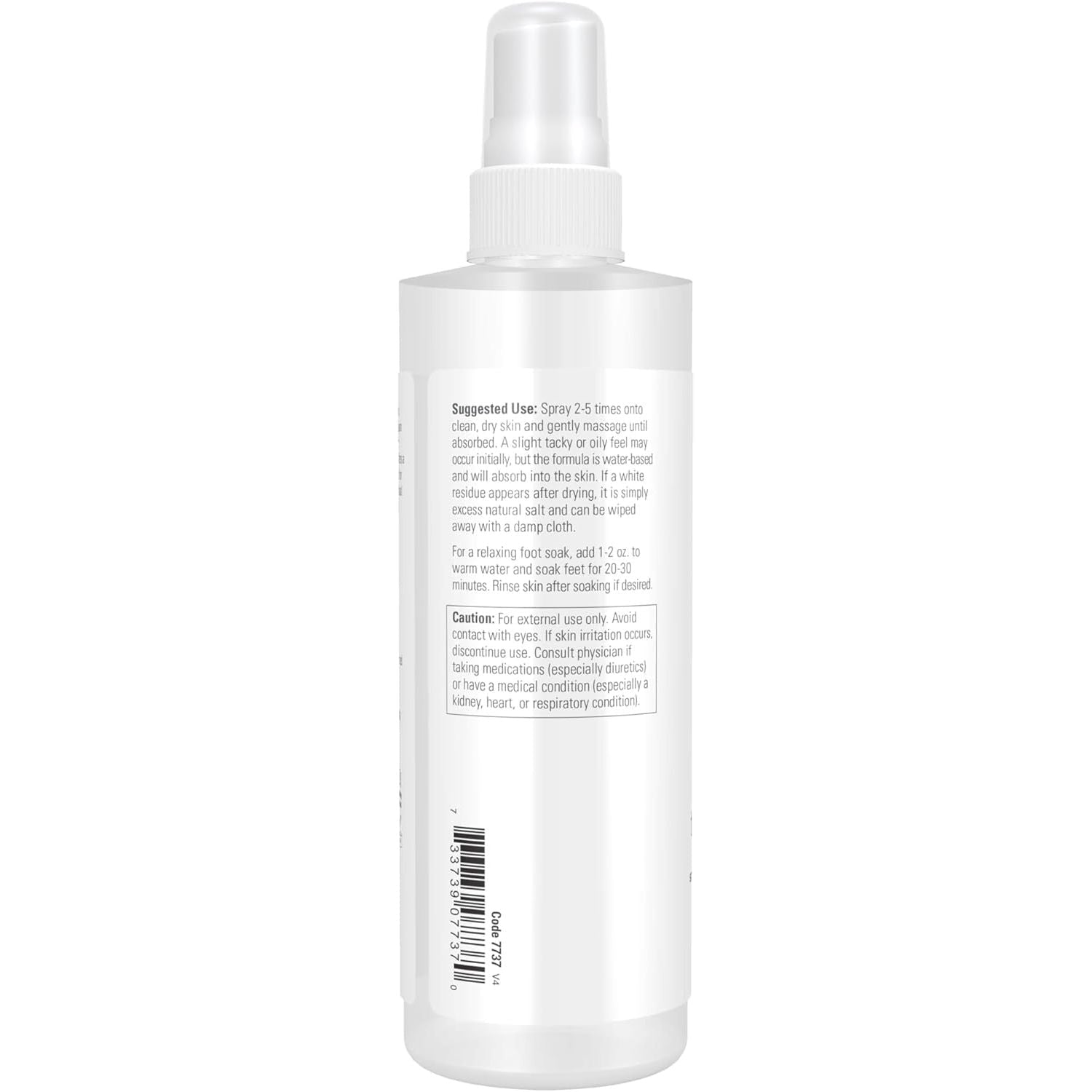 Spray cu Magneziu Antic Zechstein Seabed pentru Muschi, Relaxare si Recuperare - NOW Foods 237 ml - Protein4Life