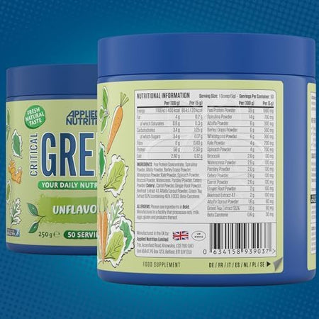 Super Greens - Critical Greens - Applied Nutrition - 250 grame - Protein4Life