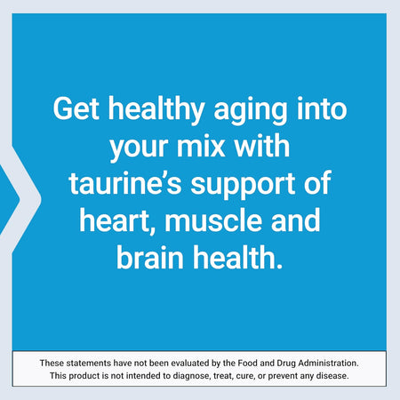 Taurina Pudra pentru Sistem Nervos si Sanatatea Inimii – Life Extension - 300 grame - Protein4Life