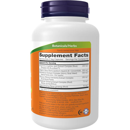 TestoJack 200 - Now Foods - Protein4Life