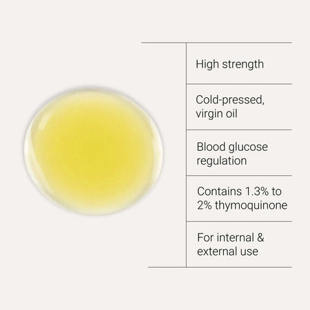 Ulei de Chimen Negru Organic Presat la Rece - Black Seed Oil - Kiki Health - 125 ml - Protein4Life