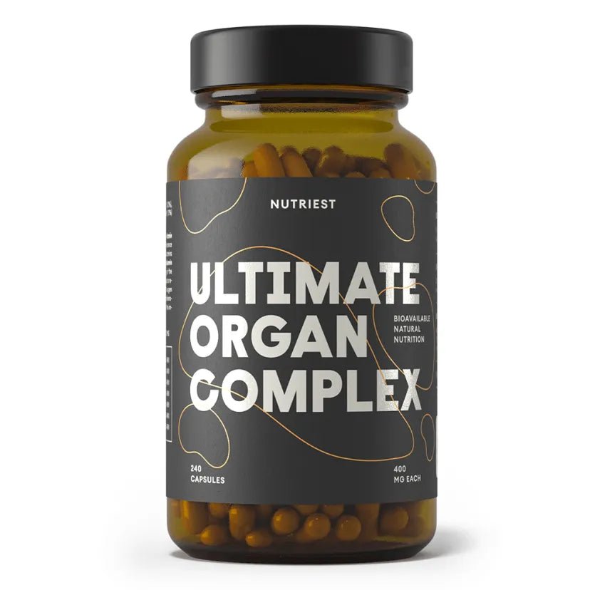 Ultimate Organ Complex - Organe Liofilizate de Vita Grass Fed - Nutriest - 240 capsule - Protein4Life