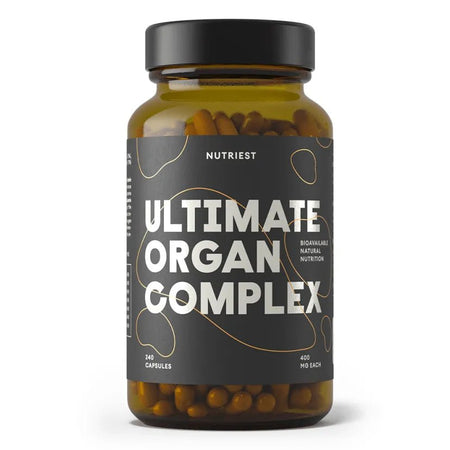 Ultimate Organ Complex - Organe Liofilizate de Vita Grass Fed - Nutriest - 240 capsule - Protein4Life