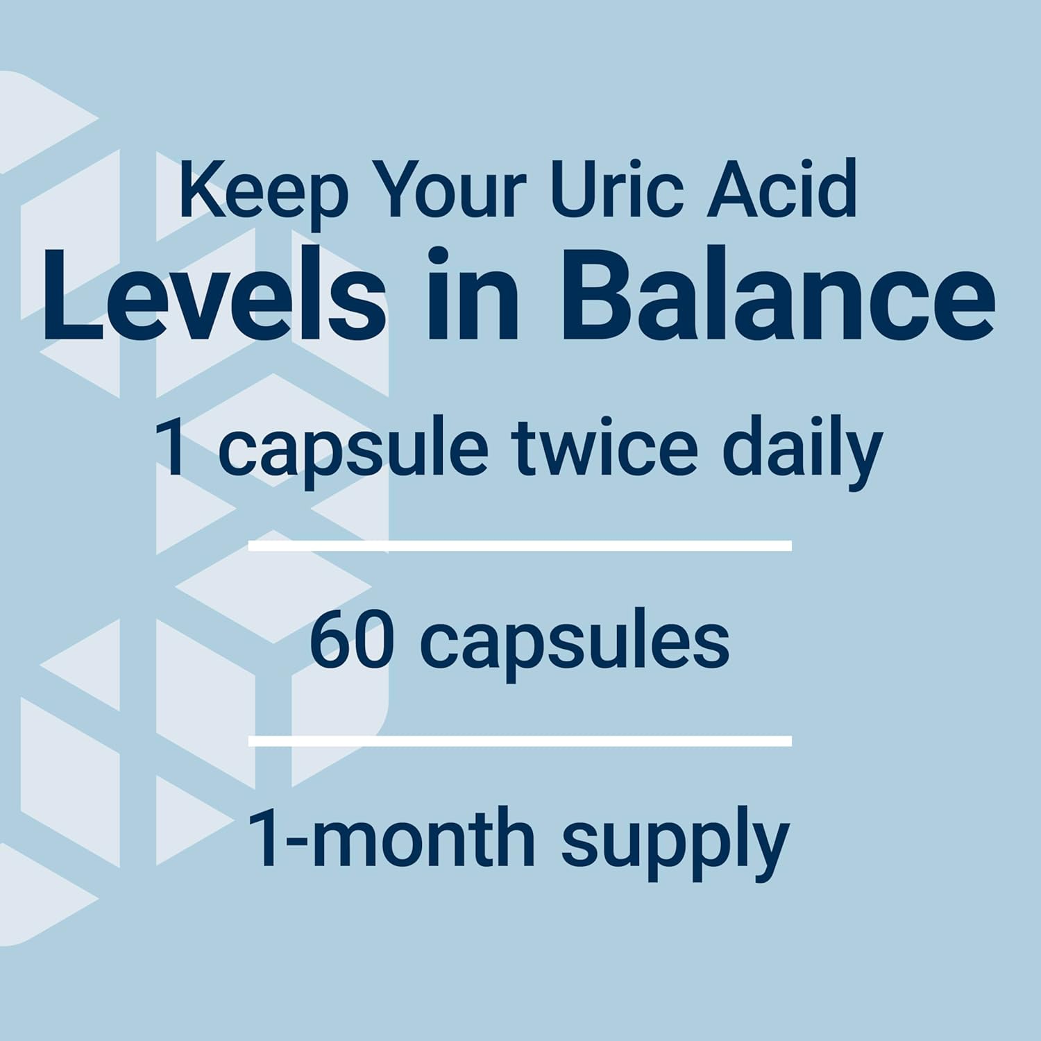 Uric Acid Control pentru Echilibrul Acidului Uric si Sanatatea Articulatiilor - Life Extension - 60 capsule vegetale - Protein4Life