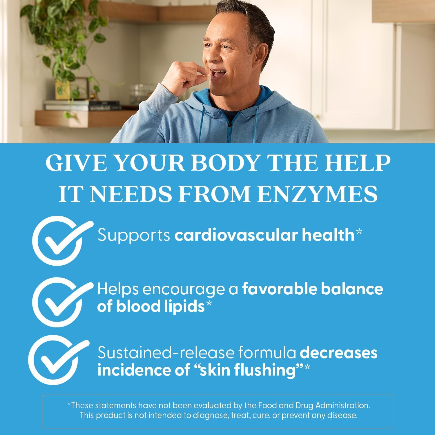 Vitamina B3 Niacina cu Eliberare Prelungita NiaXtend pentru Energie si Metabolismul Nutrientilor - Doctor's Best - 500 mg - 120 Tablete - Protein4Life