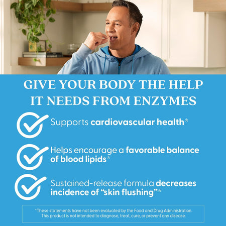 Vitamina B3 Niacina cu Eliberare Prelungita NiaXtend pentru Energie si Metabolismul Nutrientilor - Doctor's Best - 500 mg - 120 Tablete - Protein4Life