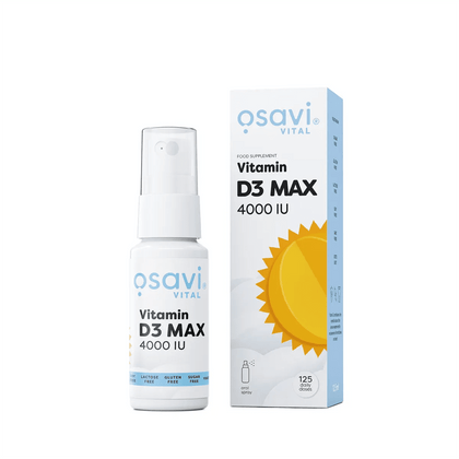 Vitamina D3 Spray - Osavi - 4000 UI - 12.5 ml (125 doze) - Protein4Life