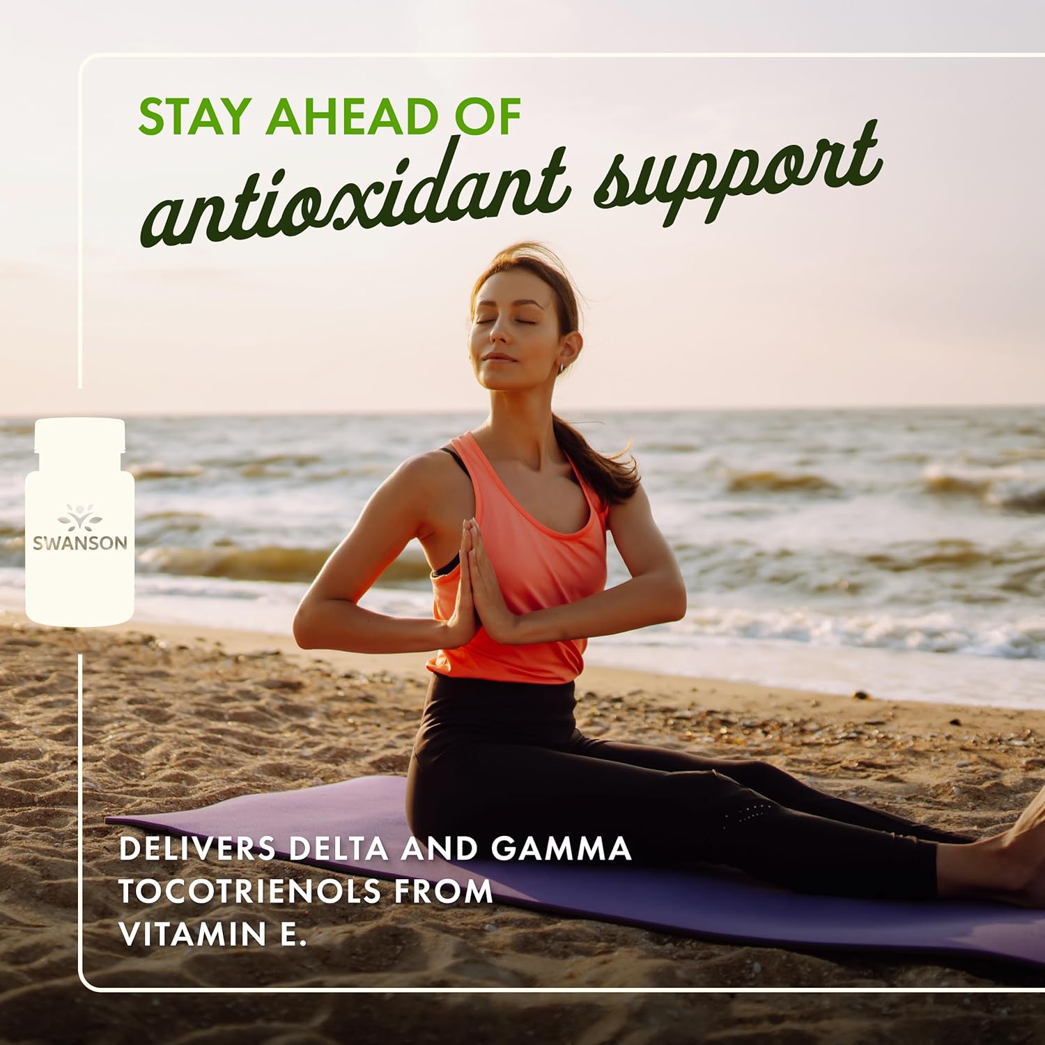 Vitamina E Naturala - Tocotrienol - Swanson - 60 capsule - Protein4Life