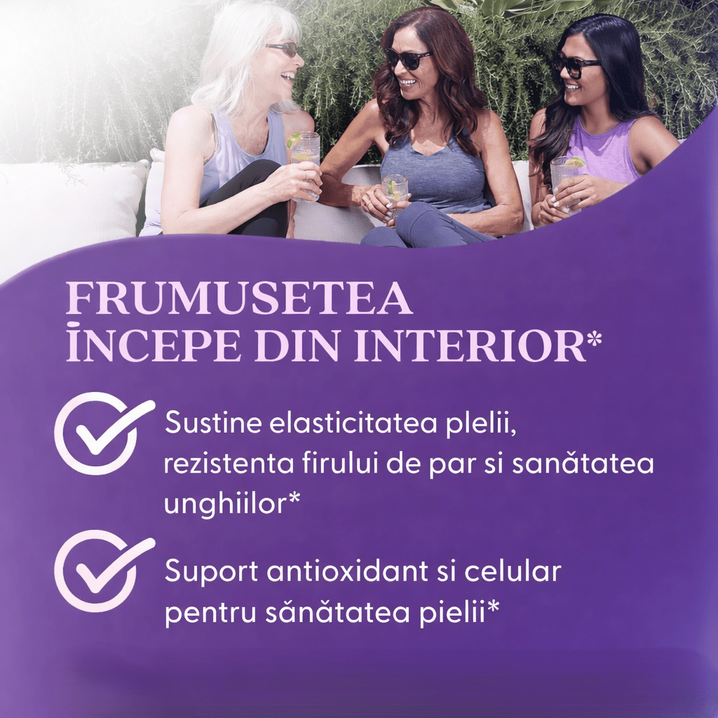 Women's Hair Skin and Nails pentru Par, Piele si Unghii - Doctor's Best - 60 capsule - Protein4Life