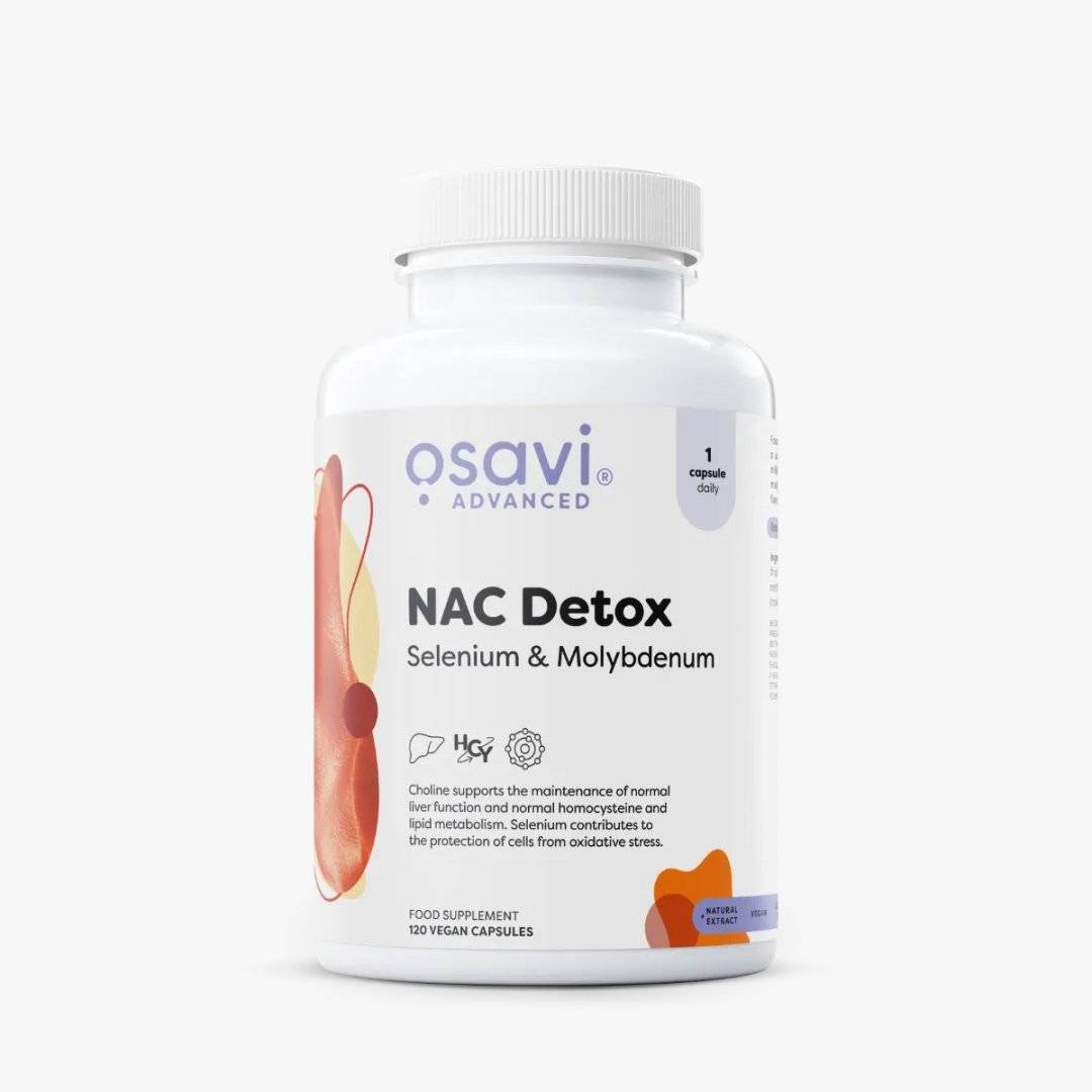 NAC Detox, Selenium & Molybdenum, 120 capsule, Osavi