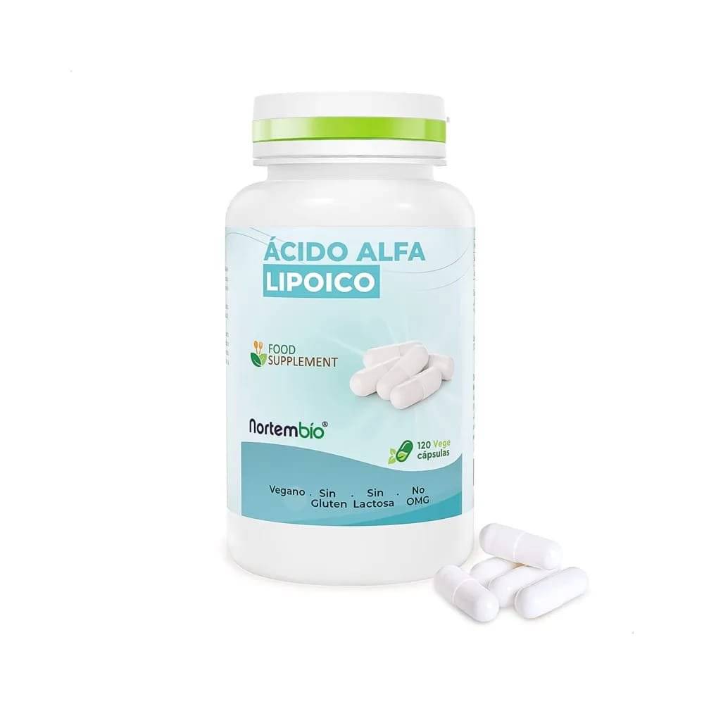 Acid Alfa Lipoic 300 mg 120 cps, Nortembio