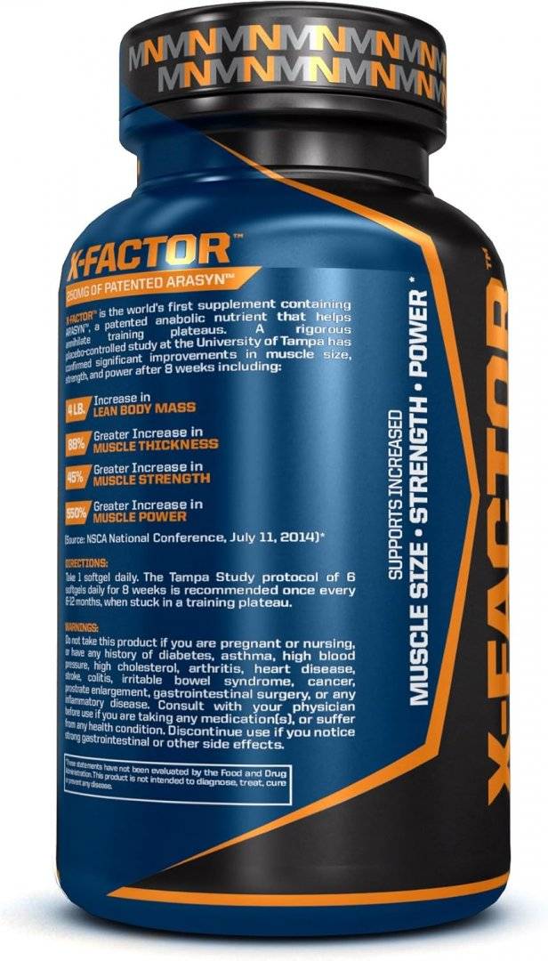 Acid Arahidonic X-Factor, Anabolic Catalyst, 100 capsule, Molecular Nutrition