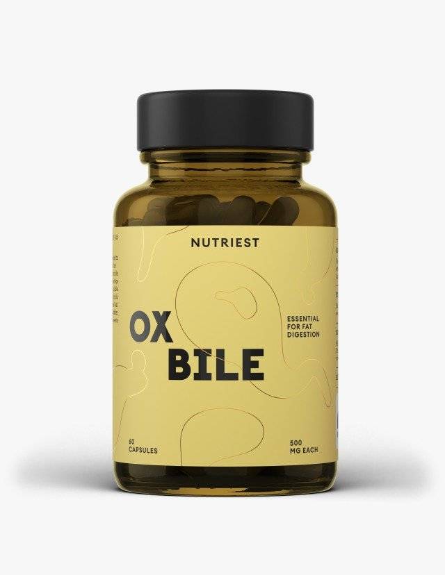 Acizi Biliari Ox Bile, 60 capsule, Nutriest