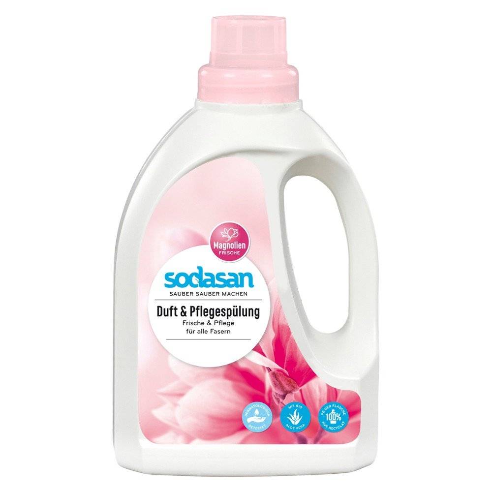 Balsam si parfumant pentru rufe cu aloe vera bio Sodasan, 750ml