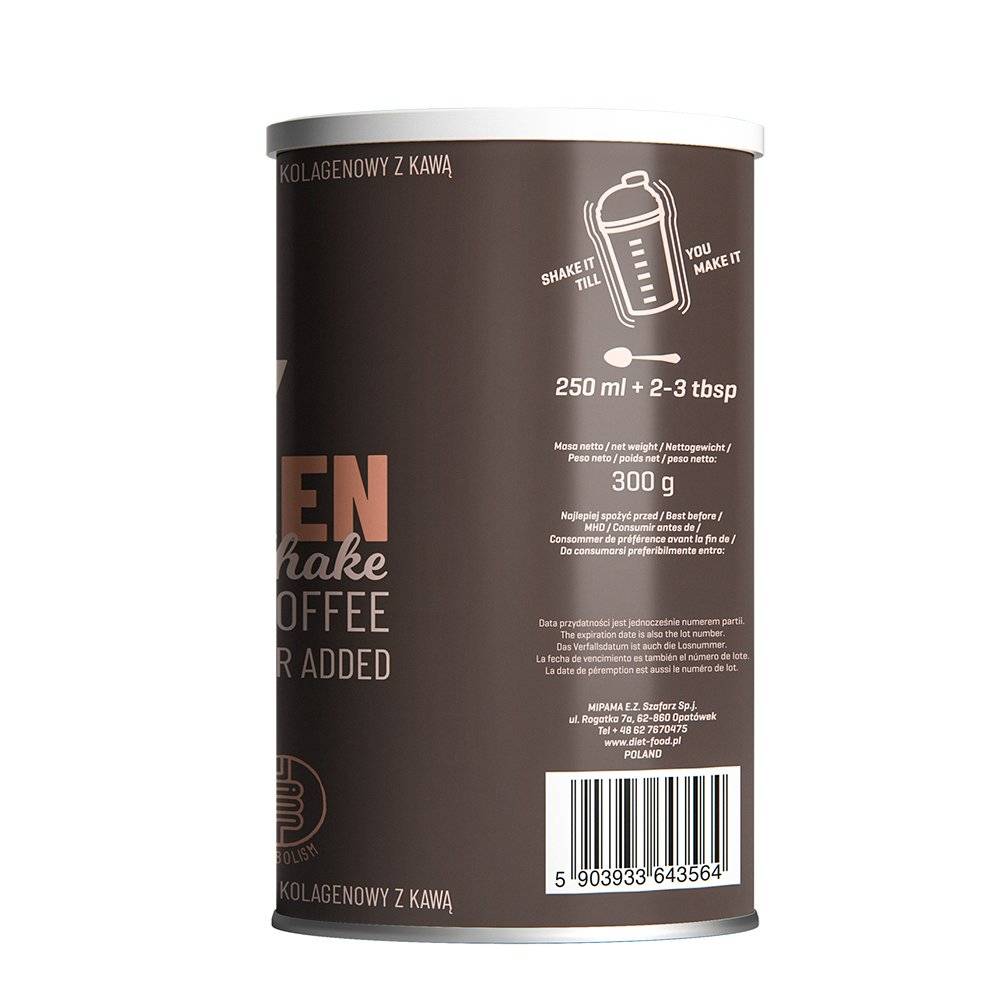 Beauty Colagen Shake cu cafea 300g