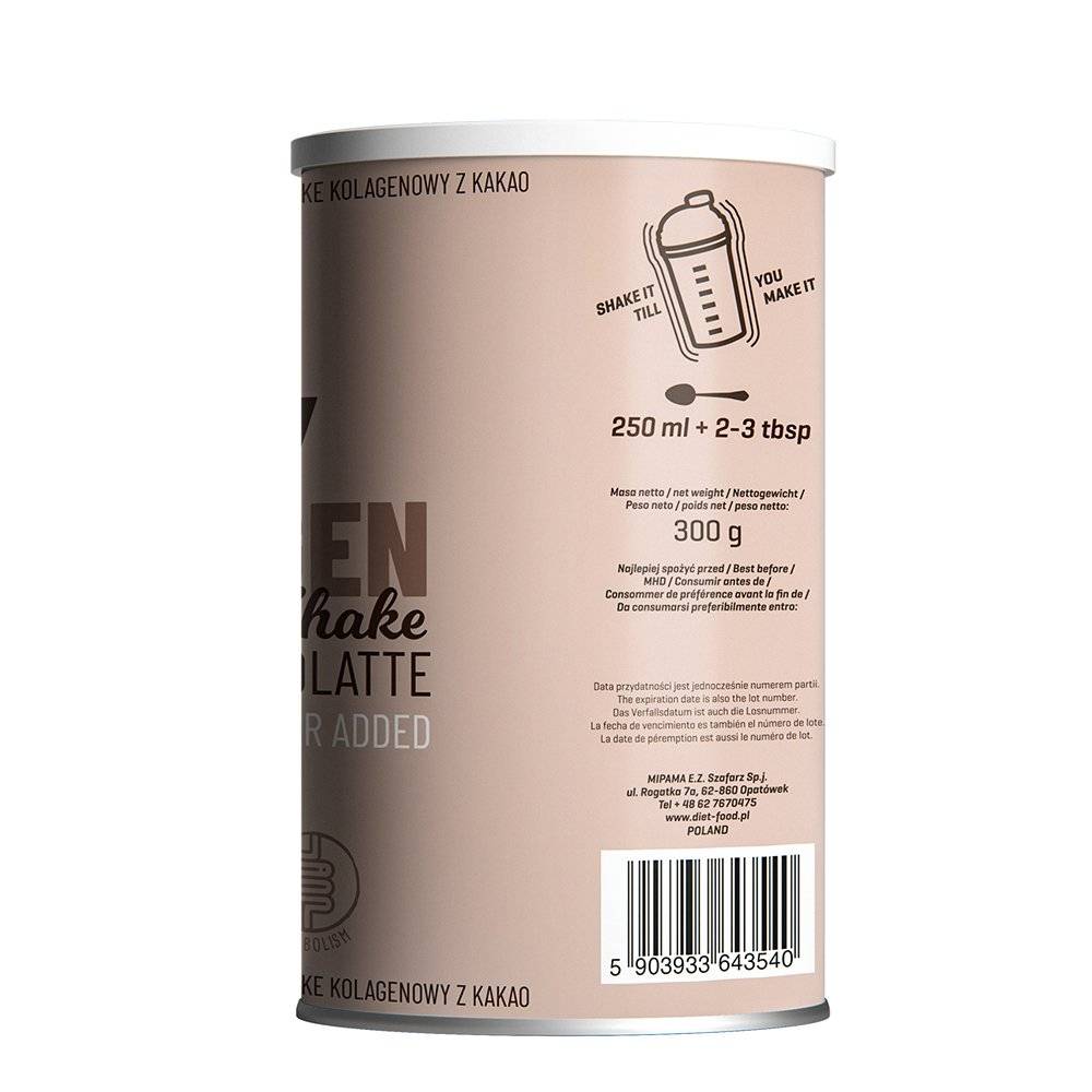 Beauty Colagen Shake cu ciocolata 300g