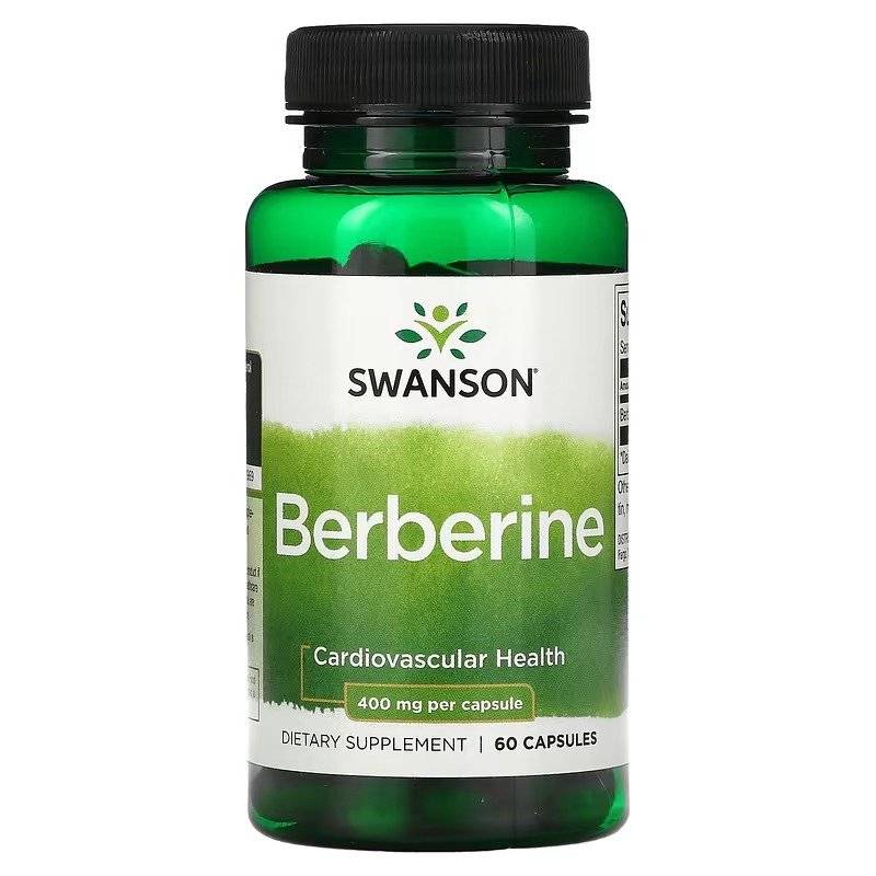 Berberina 400mg, 60 capsule, Swanson