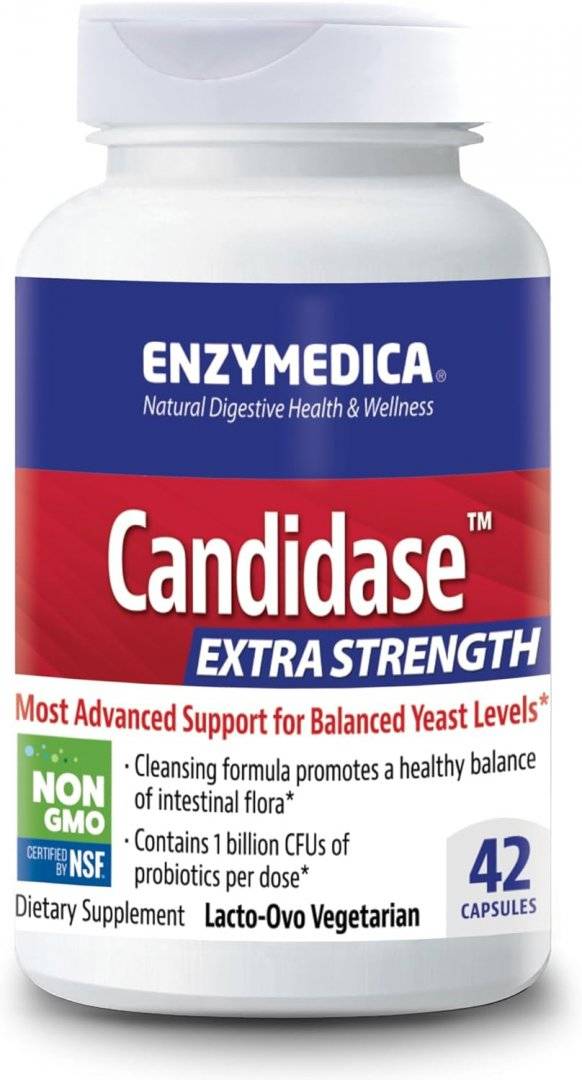 Candidase Extra Strength 42 capsule Enzymedica