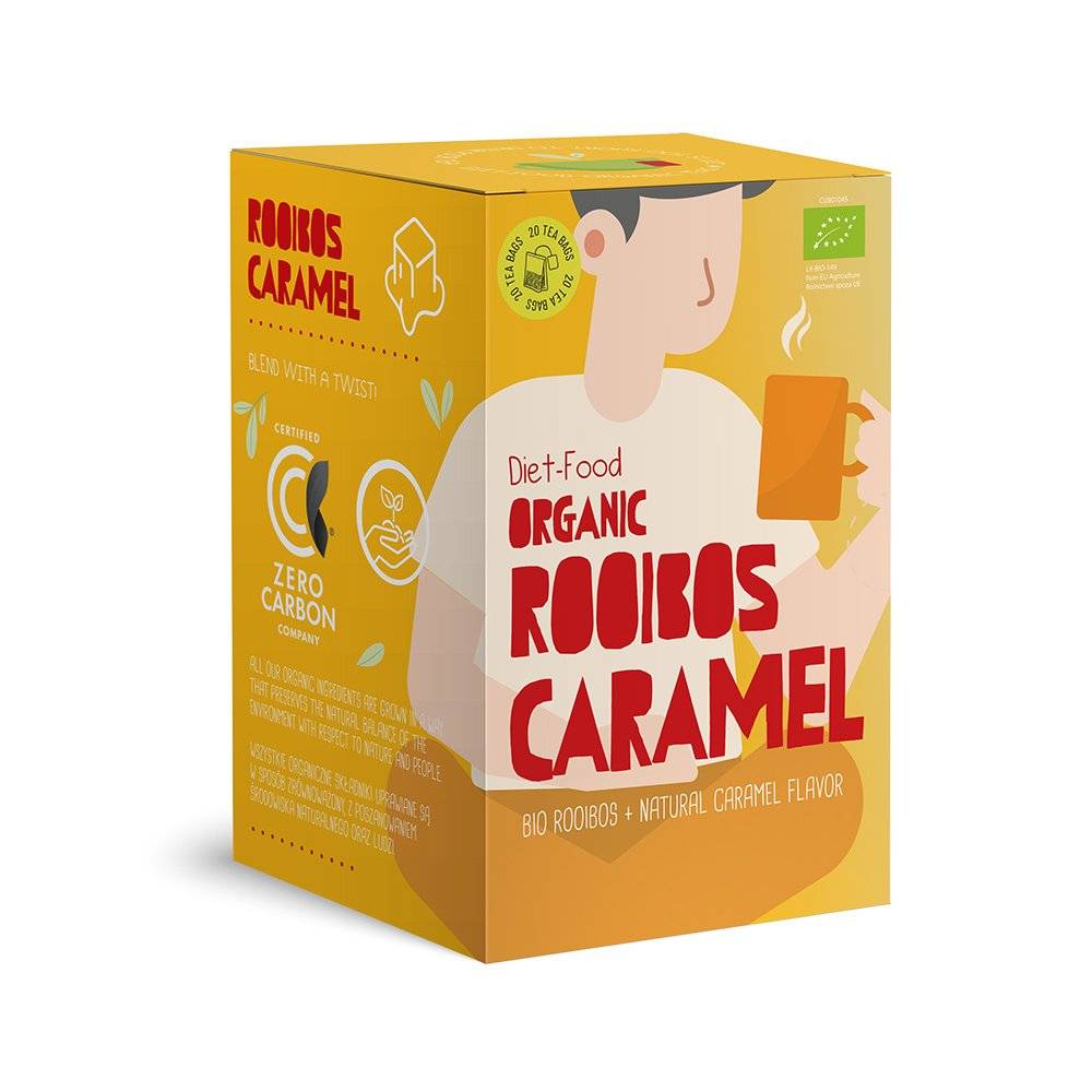 Ceai Rooibos cu caramel 20 pliculețe