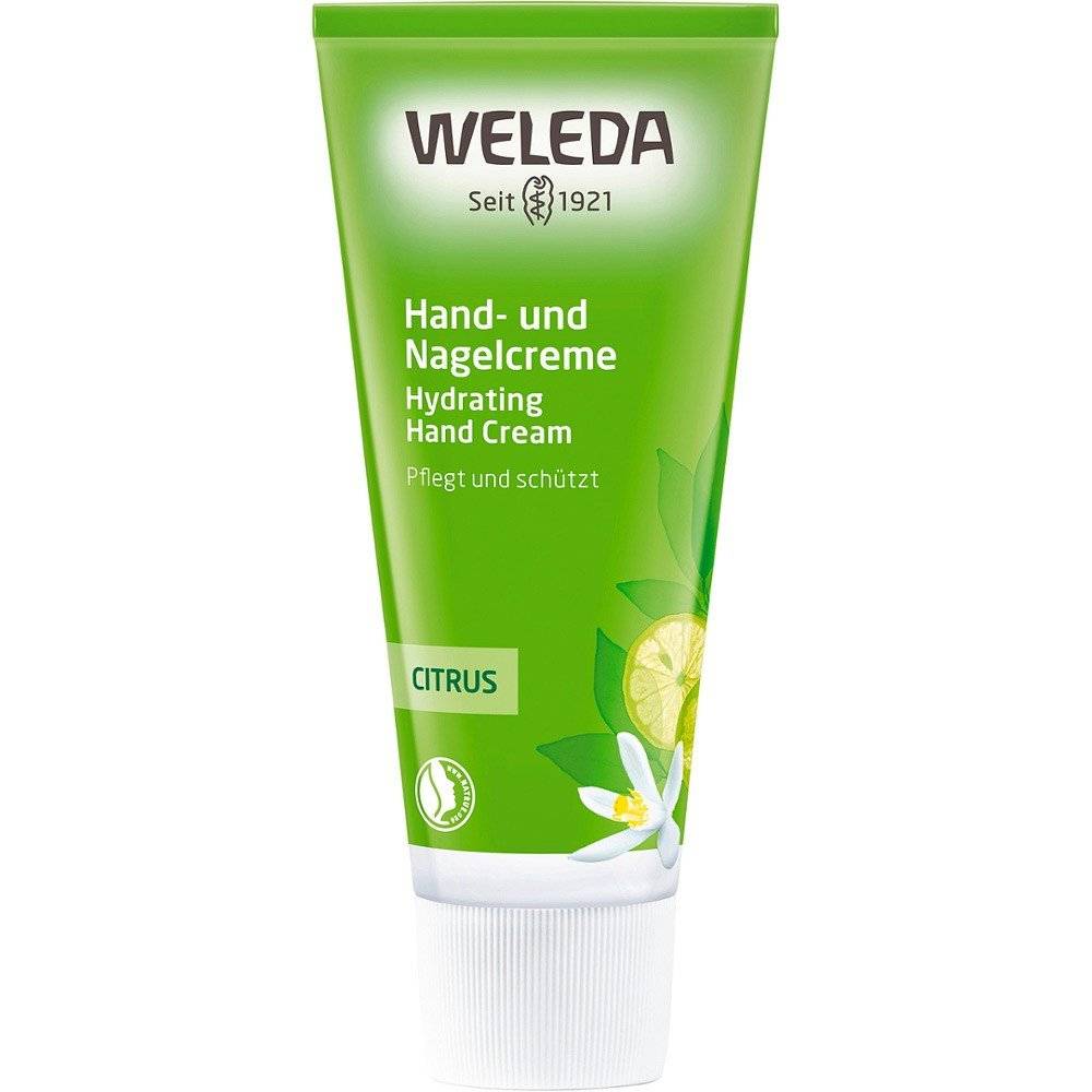 Crema cu citrice pentru maini si unghii Weleda, 50ml