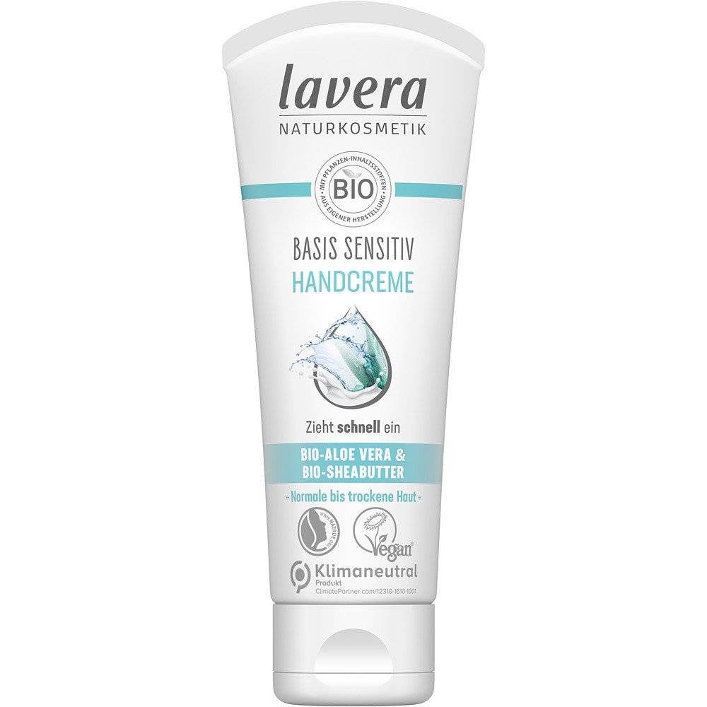 Crema de maini cu aloe vera bio si unt de shea bio Lavera, 75ml