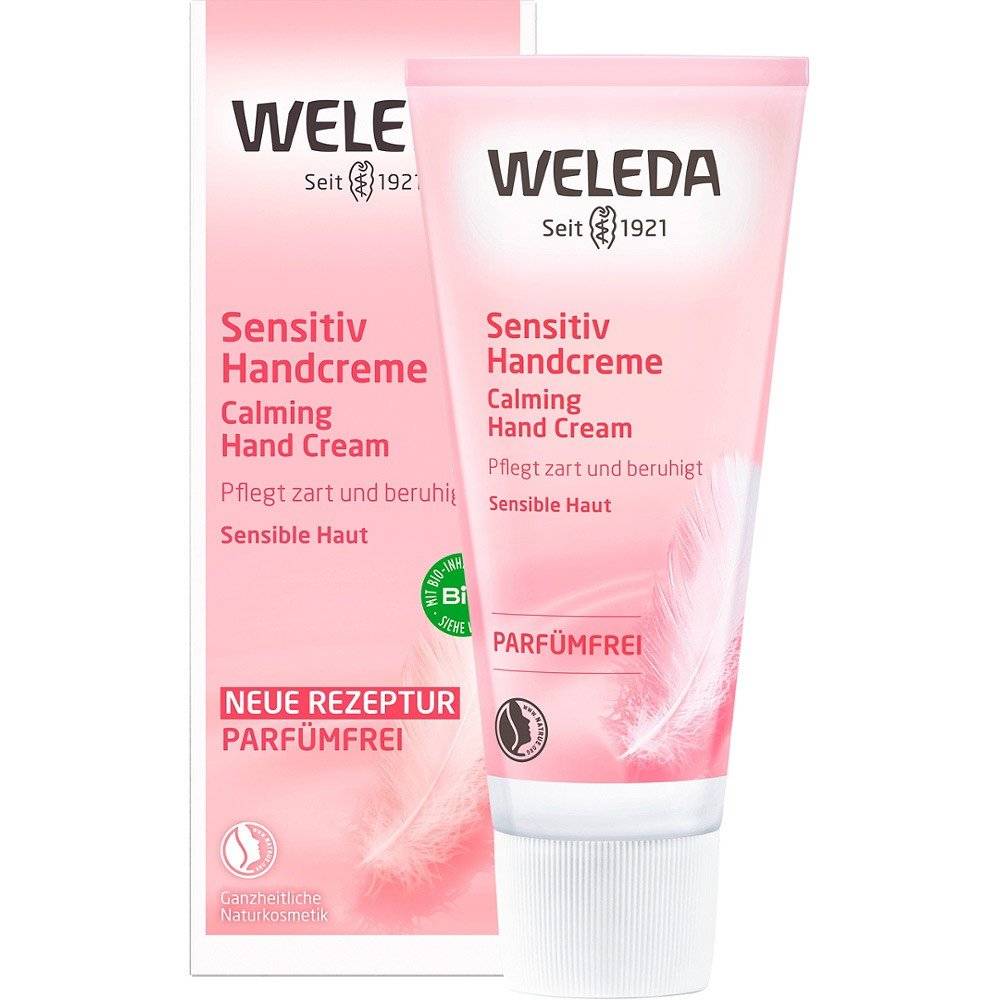 Crema pentru maini sensibile Weleda, 50ml