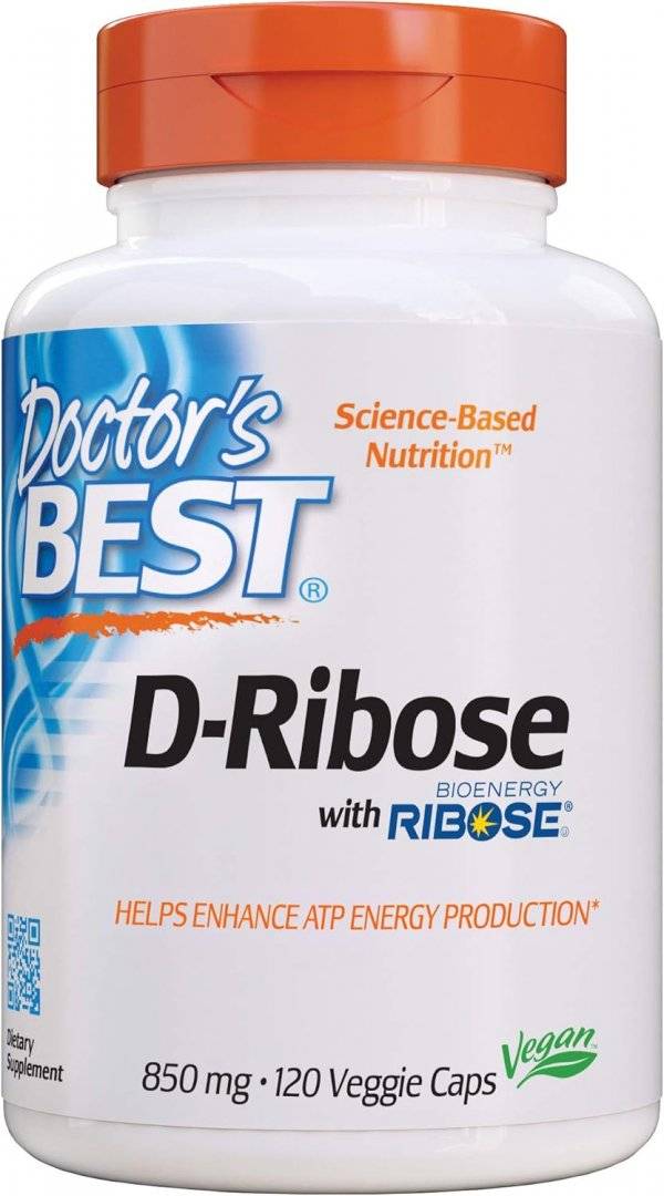 D-Ribose, 850 mg, 120 capsule, Doctor's Best
