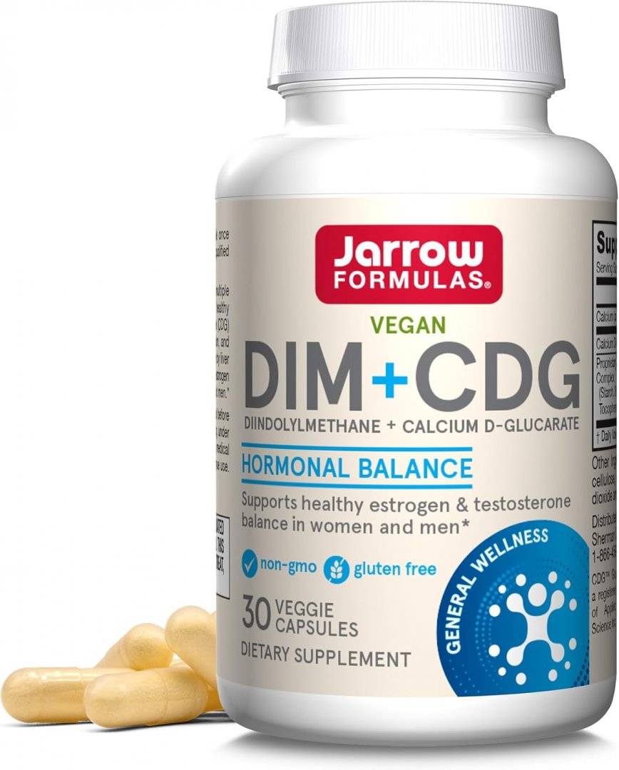 DIM + Calcium D-Glucarate, 30 capsule, Jarrow Formulas