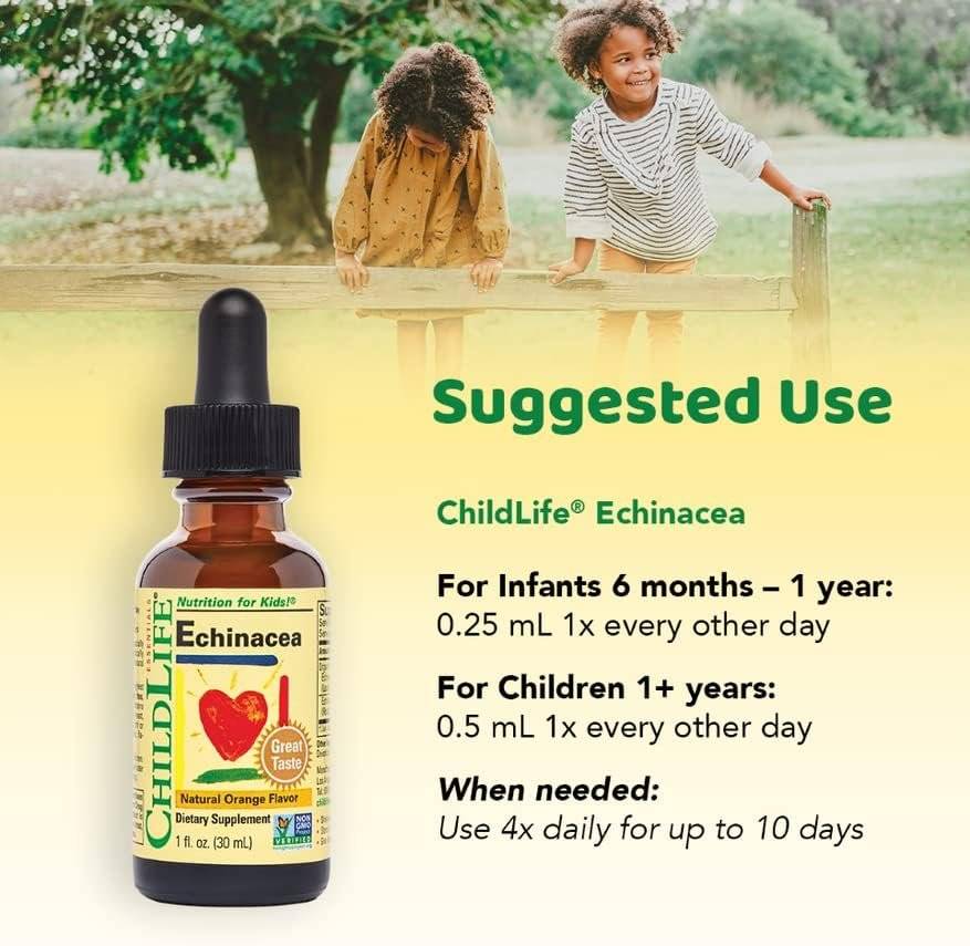 Echinacea pentru Imunitate Copii, 30 ml, Echinacea Child Life