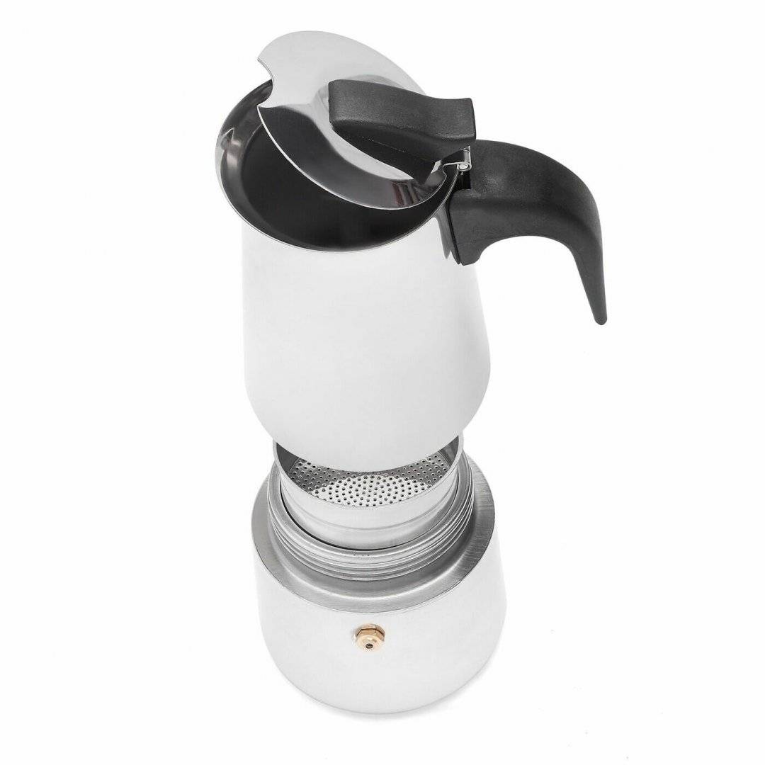 Espressor Cafea din Inox, 240 ml, Tadar