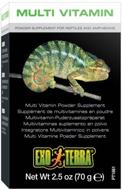 Exo Terra Multi Vitamine 70g - Vitamine pentru Reptile si Amfibii