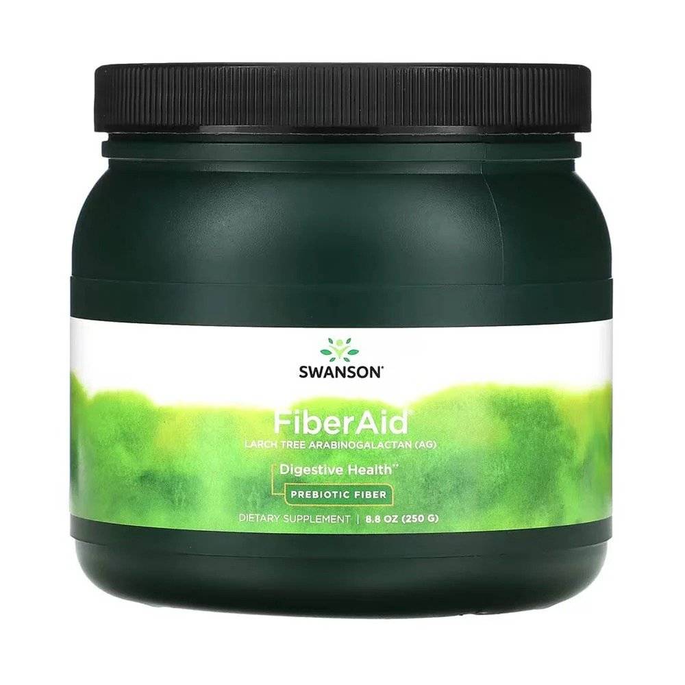 Fibra Prebiotica FiberAid Larch Tree Arabinogalactan 250g Swanson