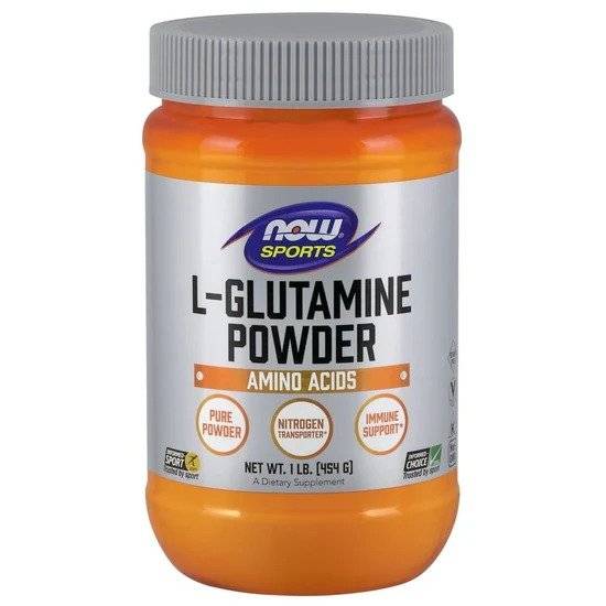 Glutamina Pudra 454 grams, NOW Foods