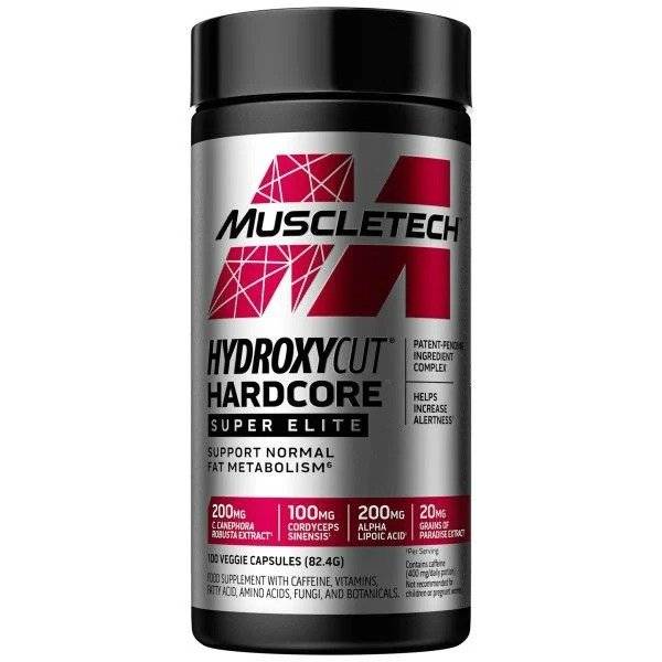 Hydroxycut Hardcore Super Elite, 100 capsule, Muscletech