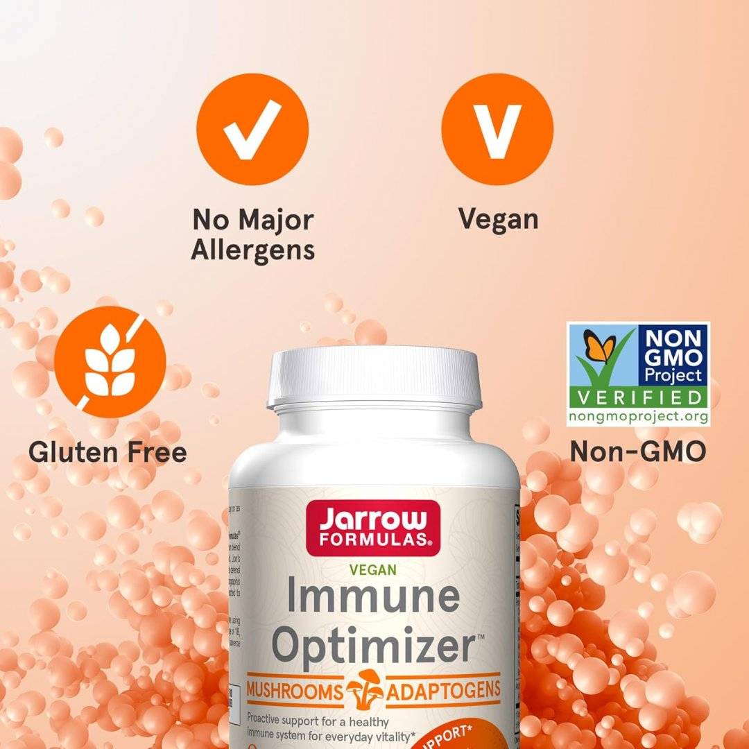 Imunitate Optimizata cu Ciuperci Medicinale, Immune Optimizer 90 capsule, Jarrow Formulas
