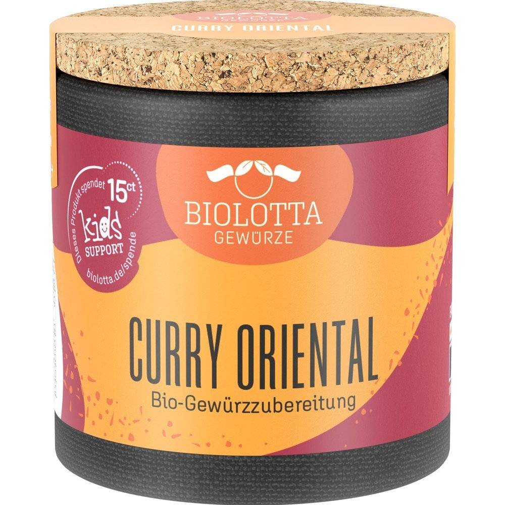 Mix de condimente curry oriental bio BioLotta, 45g