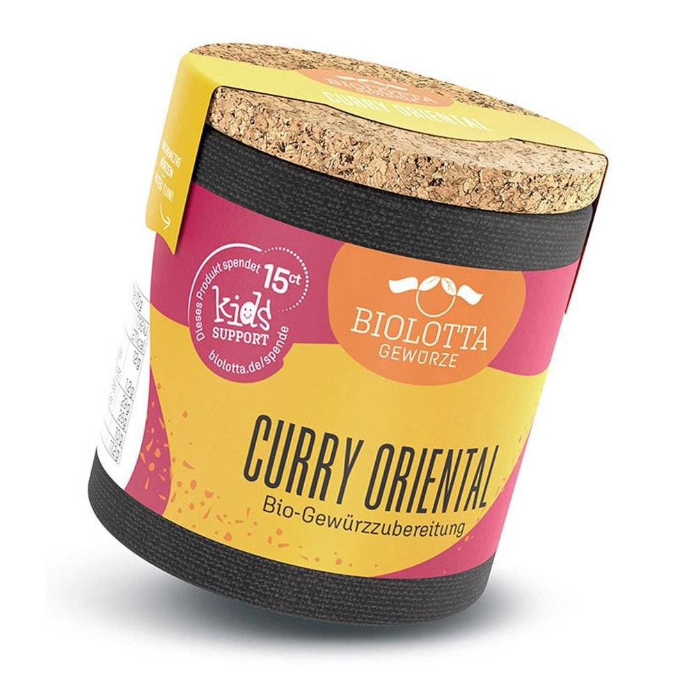 Mix de condimente curry oriental bio BioLotta, 45g